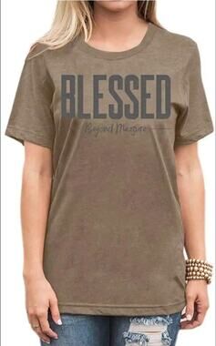 Blessed Beyond Measure Graphic Shirt Size L